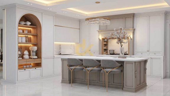 دانلود طراحی کابینت نئوکلاسیک 004