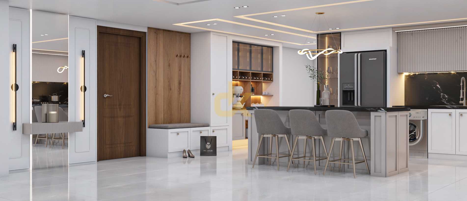 دانلود طراحی کابینت نئوکلاسیک 005
