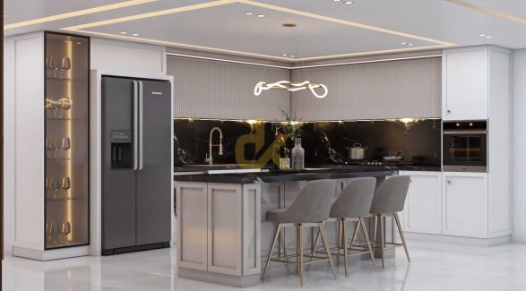 دانلود طراحی کابینت نئوکلاسیک 005
