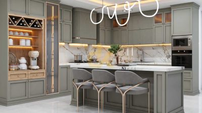 دانلود طراحی کابینت نئوکلاسیک 006