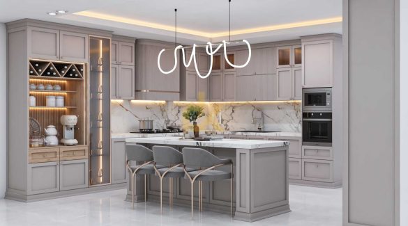 دانلود طراحی کابینت نئوکلاسیک 006