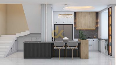 دانلود طراحی کابینت نئوکلاسیک 007