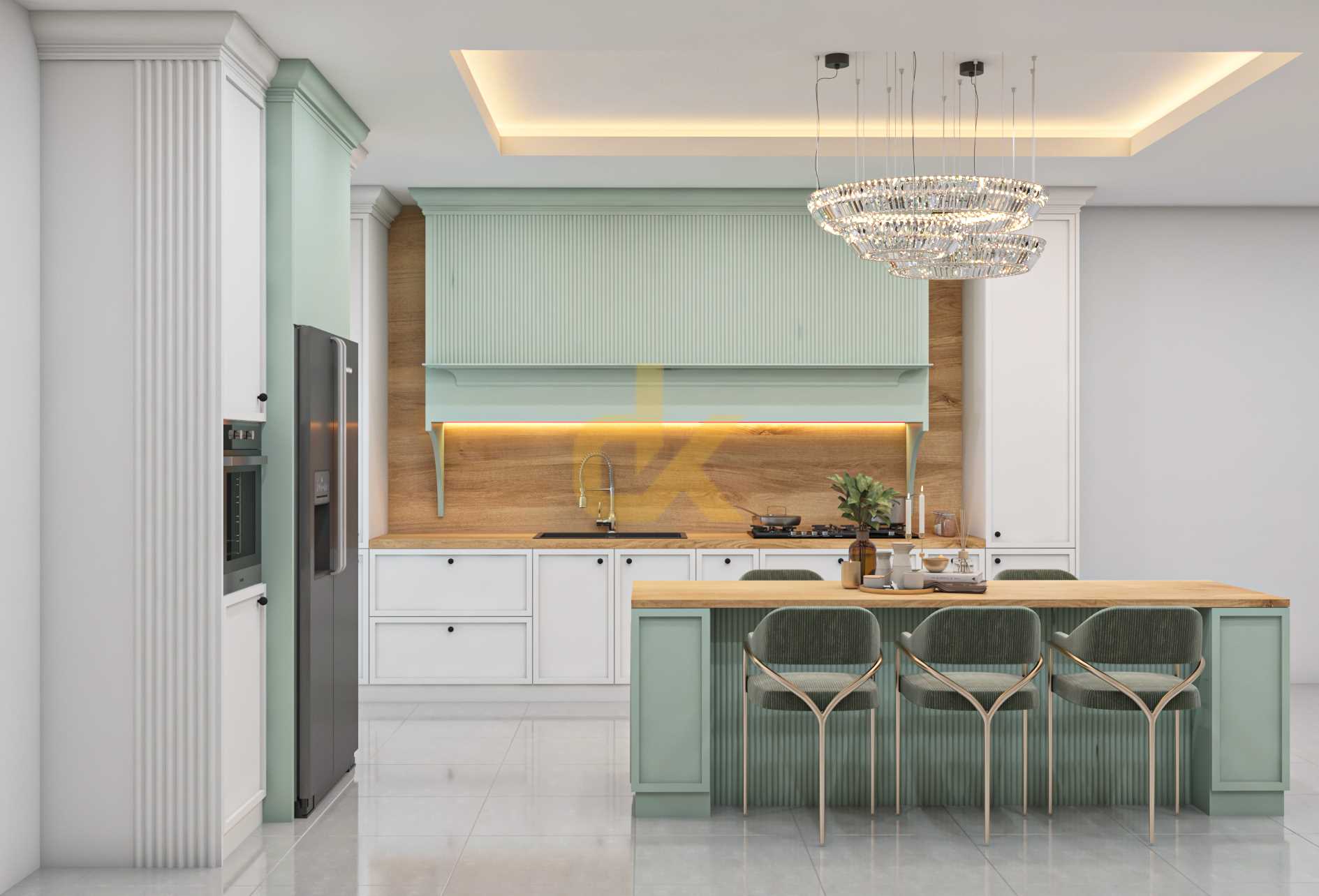 دانلود طراحی کابینت نئوکلاسیک 010