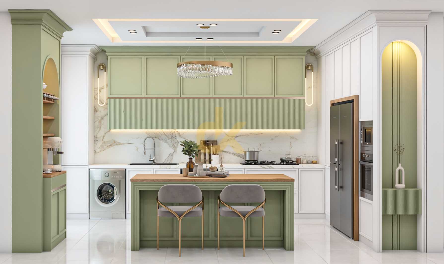 دانلود طراحی کابینت نئوکلاسیک 012