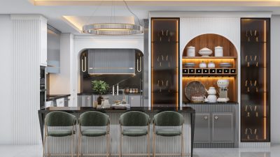 دانلود طراحی کابینت نئوکلاسیک 011