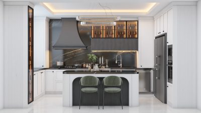 دانلود طراحی کابینت نئوکلاسیک 001