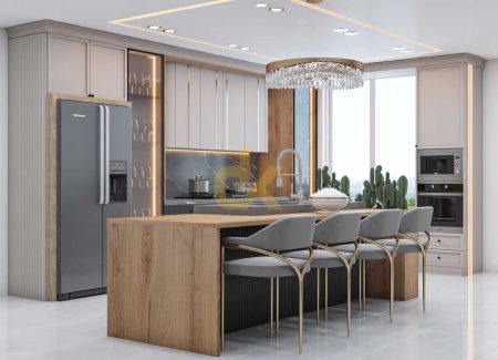 دانلود طراحی کابینت نئوکلاسیک 008