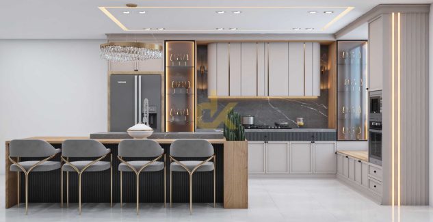 دانلود طراحی کابینت نئوکلاسیک 008